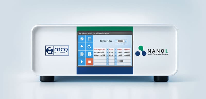 Gas Mixer for Cell Expansion System - MCQ Instruments